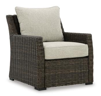 Brook Ranch Outdoor Lounge Chair with Cushion - MR ZEE FURNITURE