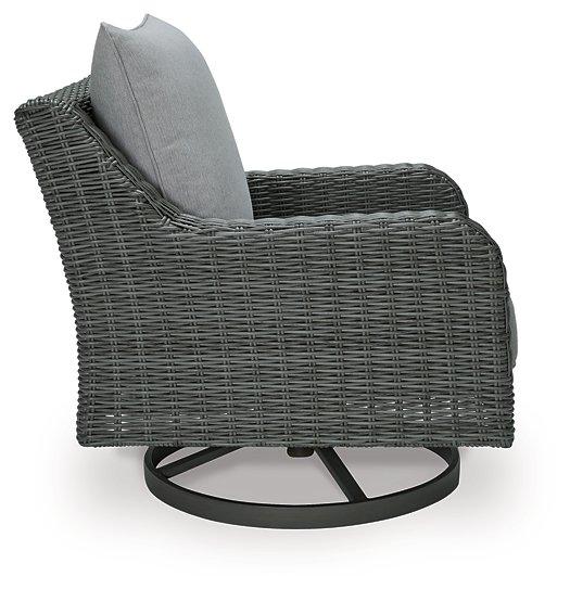 Elite Park Outdoor Swivel Lounge with Cushion - MR ZEE FURNITURE