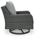 Elite Park Outdoor Swivel Lounge with Cushion - MR ZEE FURNITURE