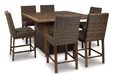 Paradise Trail Outdoor Bar Table Set - MR ZEE FURNITURE