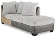 Clairette Court Sectional with Chaise - MR ZEE FURNITURE