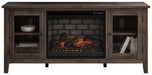 Arlenbry 60" TV Stand with Electric Fireplace - MR ZEE FURNITURE