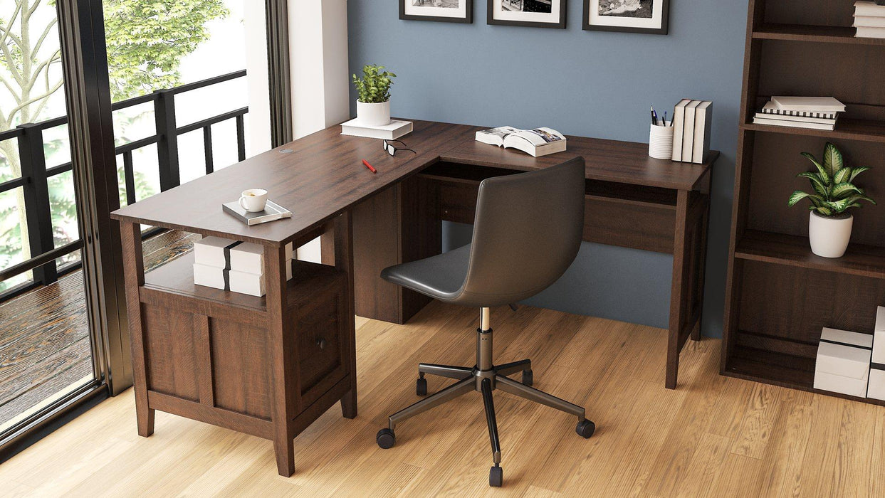 Camiburg 2-Piece Home Office Desk - MR ZEE FURNITURE