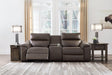 Salvatore 3-Piece Power Reclining Loveseat with Console - MR ZEE FURNITURE