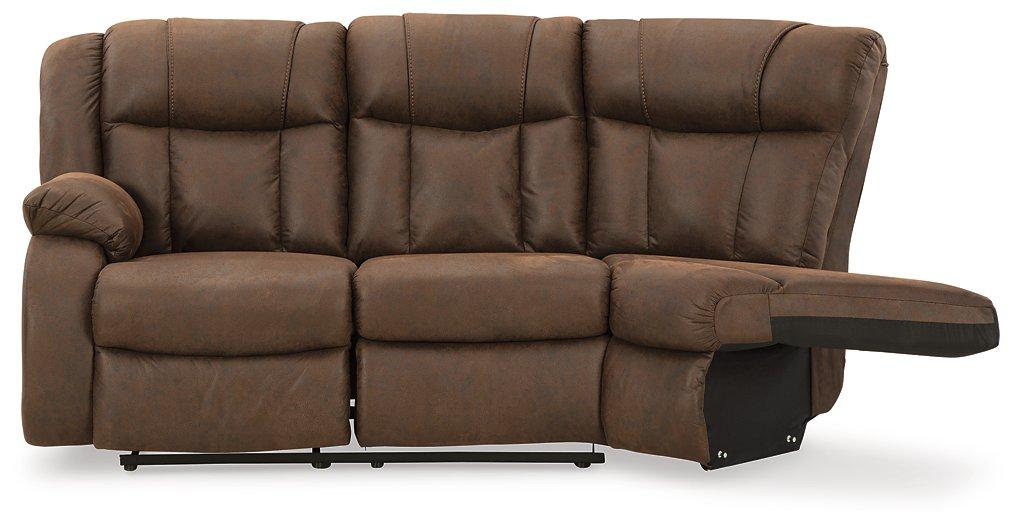 Trail Boys 2-Piece Reclining Sectional - MR ZEE FURNITURE