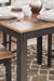 Gesthaven Counter Height Dining Table and 4 Barstools (Set of 5) - MR ZEE FURNITURE