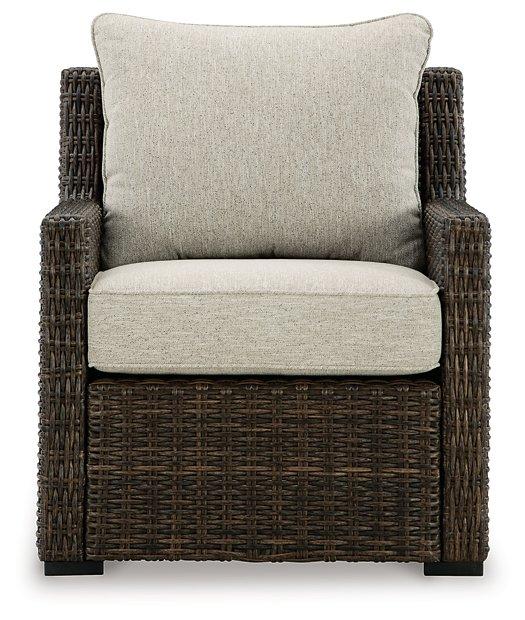 Brook Ranch Outdoor Lounge Chair with Cushion - MR ZEE FURNITURE