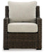 Brook Ranch Outdoor Lounge Chair with Cushion - MR ZEE FURNITURE