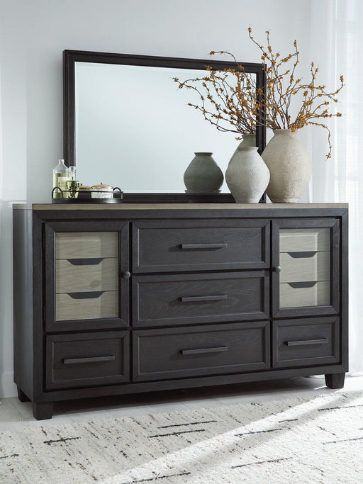 Foyland Dresser and Mirror - MR ZEE FURNITURE