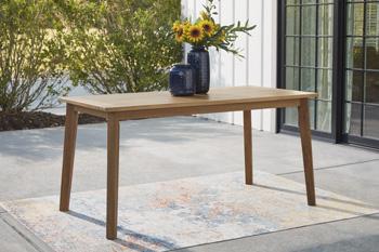 Janiyah Outdoor Dining Table - MR ZEE FURNITURE