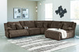 Top Tier Reclining Sectional with Chaise - MR ZEE FURNITURE