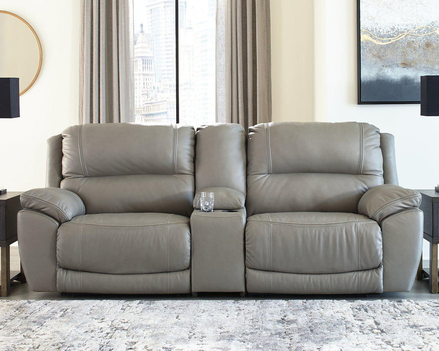 Dunleith 3-Piece Power Reclining Sectional Loveseat with Console - MR ZEE FURNITURE