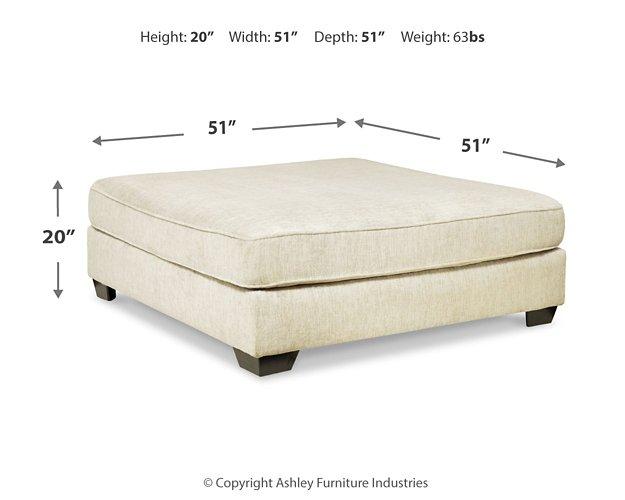 Rawcliffe Oversized Accent Ottoman - MR ZEE FURNITURE