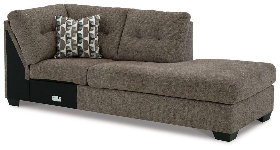 Mahoney 2-Piece Sleeper Sectional with Chaise - MR ZEE FURNITURE