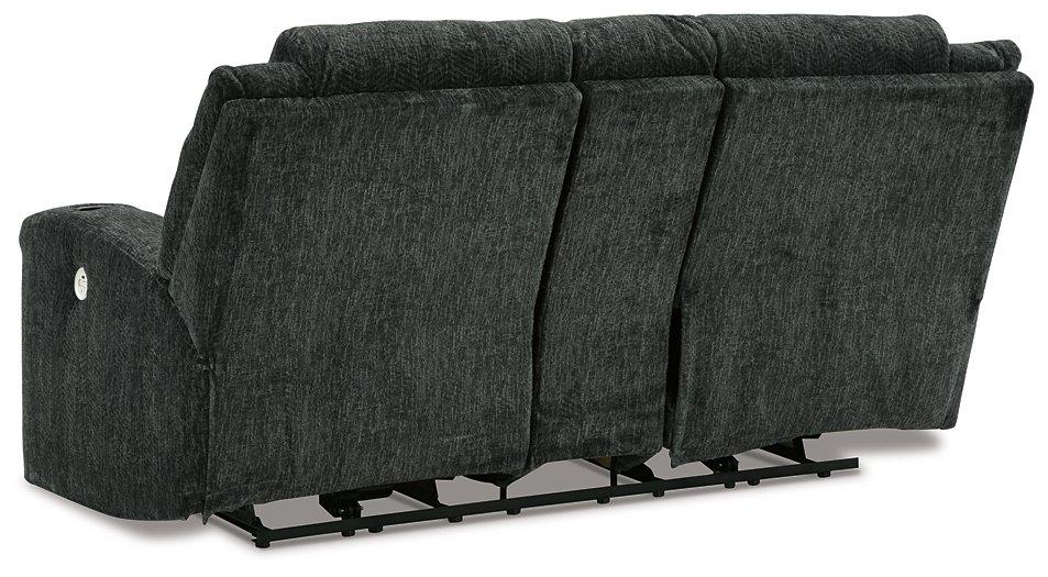 Martinglenn Power Reclining Loveseat with Console - MR ZEE FURNITURE