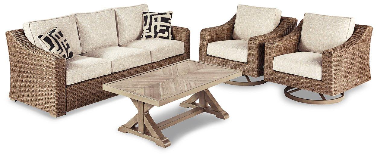 Beachcroft Outdoor Conversation Set - MR ZEE FURNITURE