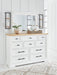 Ashbryn Dresser and Mirror - MR ZEE FURNITURE