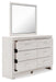 Altyra Dresser and Mirror - MR ZEE FURNITURE