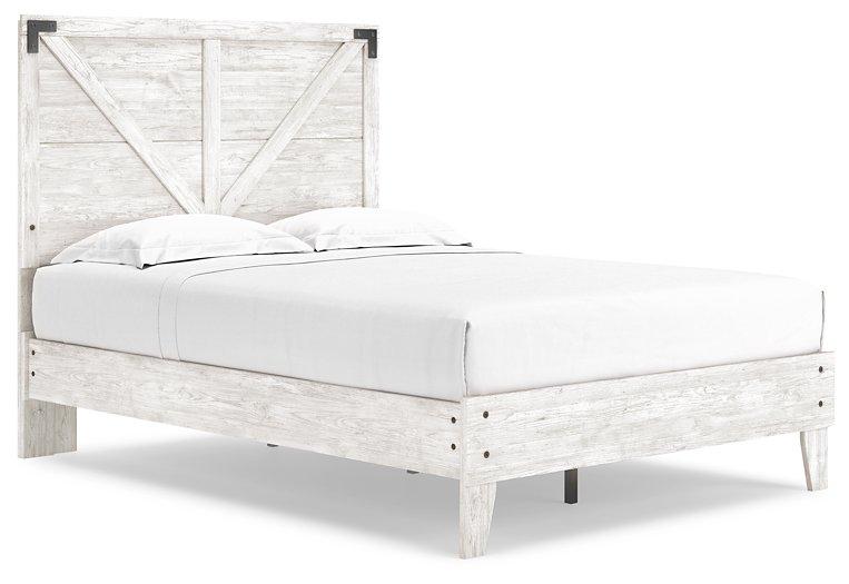 Shawburn Crossbuck Panel Bed - MR ZEE FURNITURE