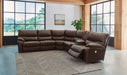 Family Circle Power Reclining Sectional - MR ZEE FURNITURE