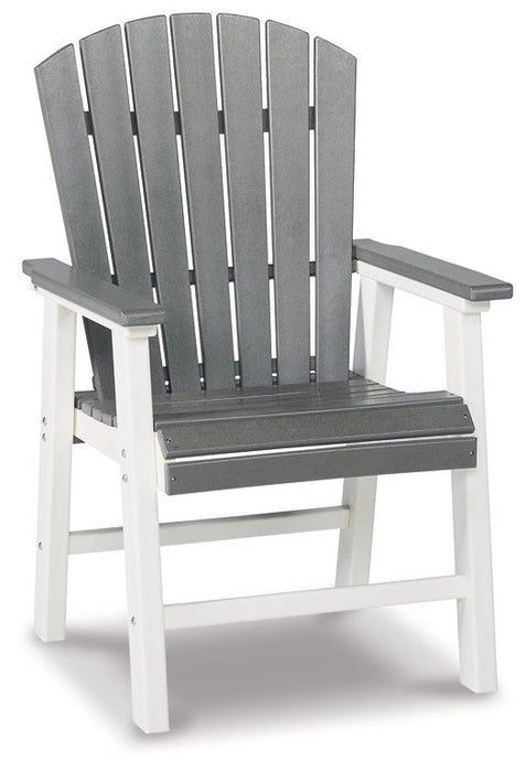 Transville Outdoor Dining Arm Chair (Set of 2) - MR ZEE FURNITURE