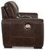 Alessandro Power Reclining Loveseat with Console - MR ZEE FURNITURE