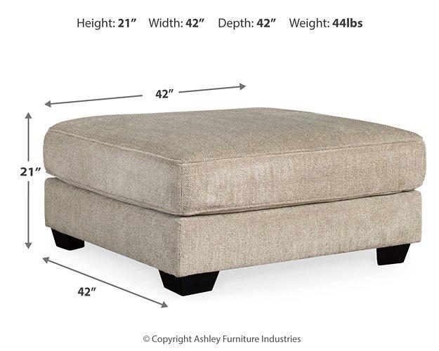 Ardsley Oversized Ottoman - MR ZEE FURNITURE