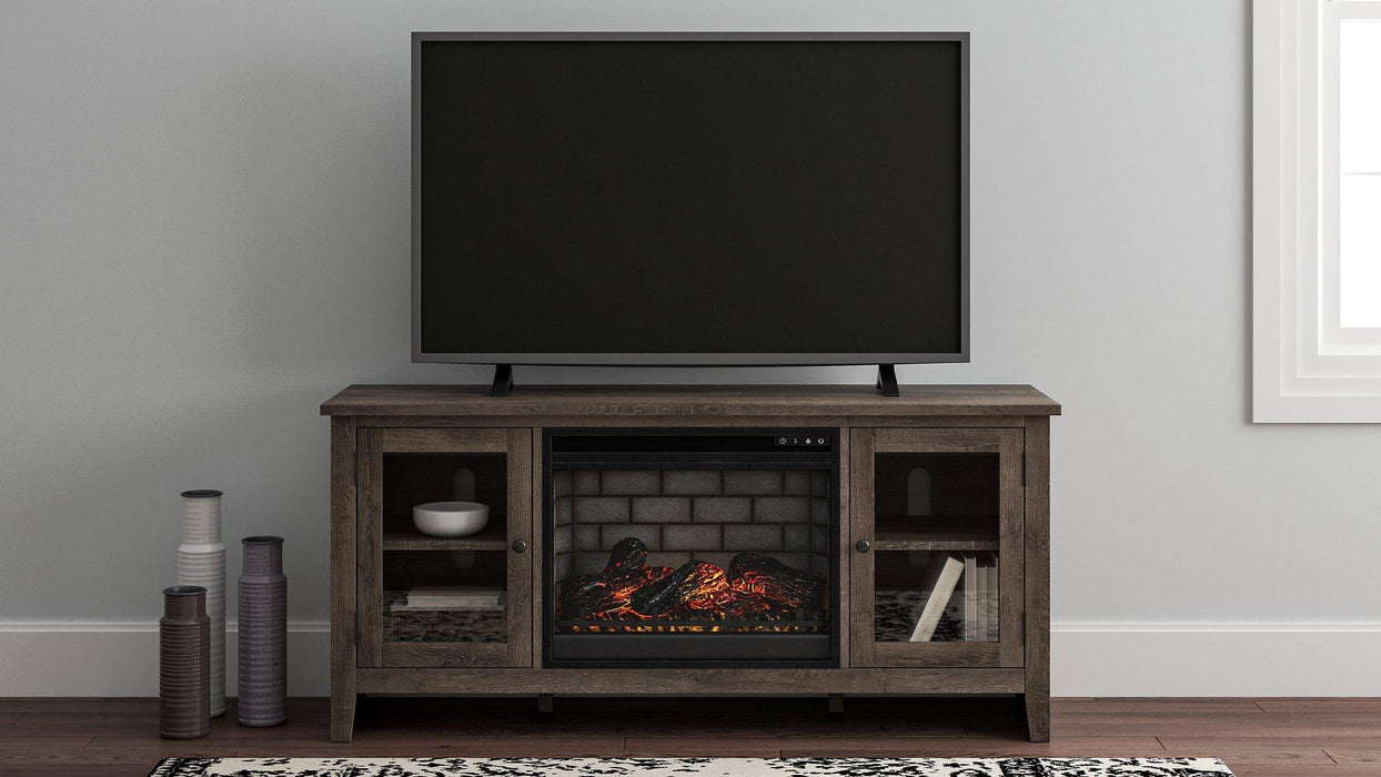 Arlenbry 60" TV Stand with Electric Fireplace - MR ZEE FURNITURE