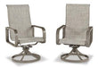 Beach Front Sling Swivel Chair (Set of 2) - MR ZEE FURNITURE