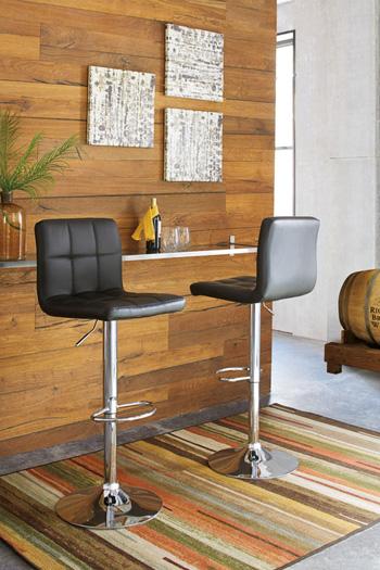 Bellatier Adjustable Height Bar Stool - MR ZEE FURNITURE