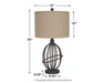 Manasa Lamp Set - MR ZEE FURNITURE