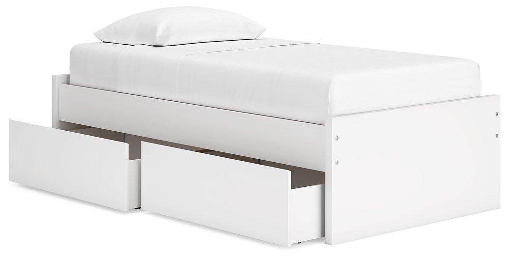 Onita Bed with 1 Side Storage - MR ZEE FURNITURE