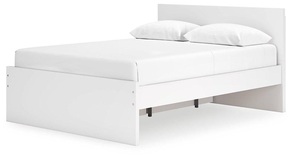 Onita Panel Bed with 1 Side Storage - MR ZEE FURNITURE