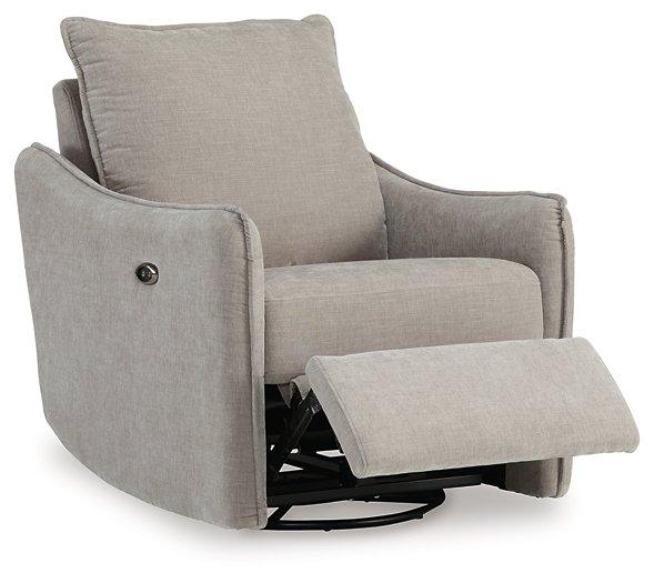 McBurg Swivel Power Recliner - MR ZEE FURNITURE