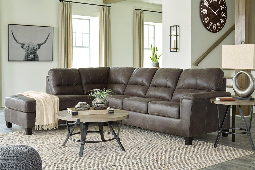 Navi 2-Piece Sleeper Sectional with Chaise - MR ZEE FURNITURE