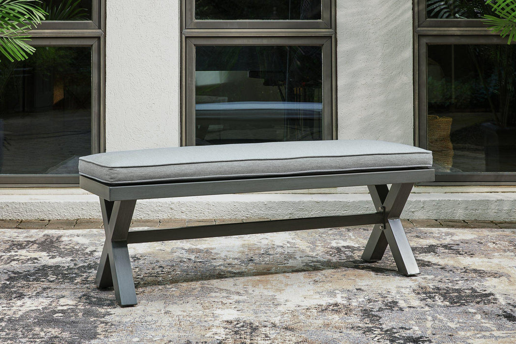 Elite Park Outdoor Bench with Cushion - MR ZEE FURNITURE