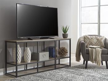 Wadeworth 65" TV Stand - MR ZEE FURNITURE