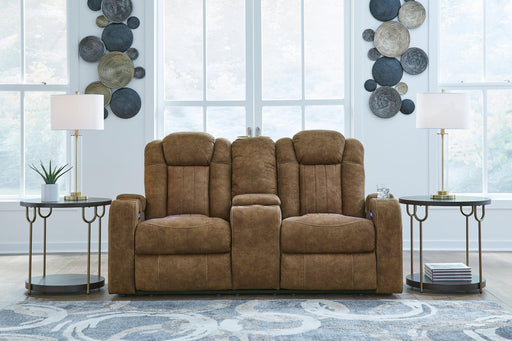 Wolfridge Power Reclining Loveseat - MR ZEE FURNITURE