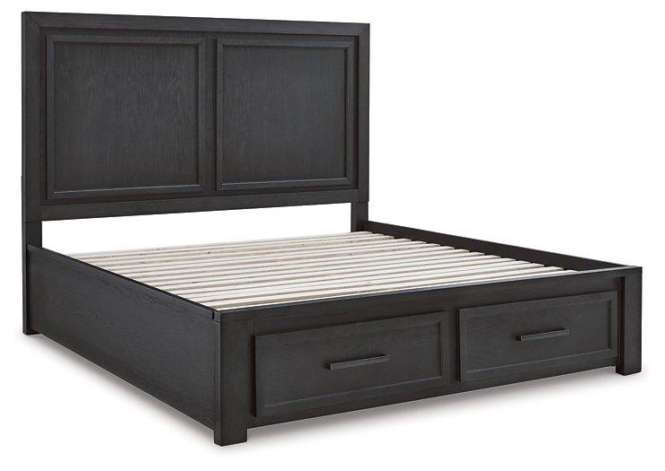 Foyland Panel Storage Bed - MR ZEE FURNITURE