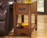 Breegin Chairside End Table - MR ZEE FURNITURE