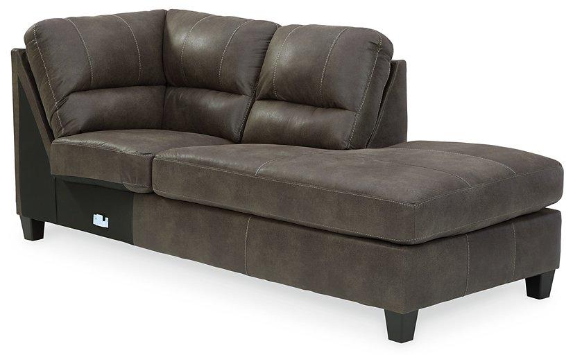 Navi 2-Piece Sleeper Sectional with Chaise - MR ZEE FURNITURE