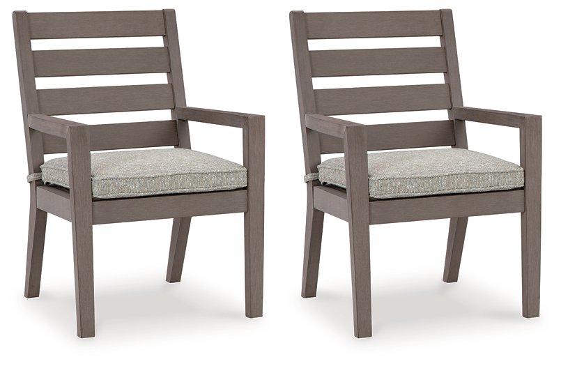 Hillside Barn Outdoor Dining Arm Chair (Set of 2) - MR ZEE FURNITURE