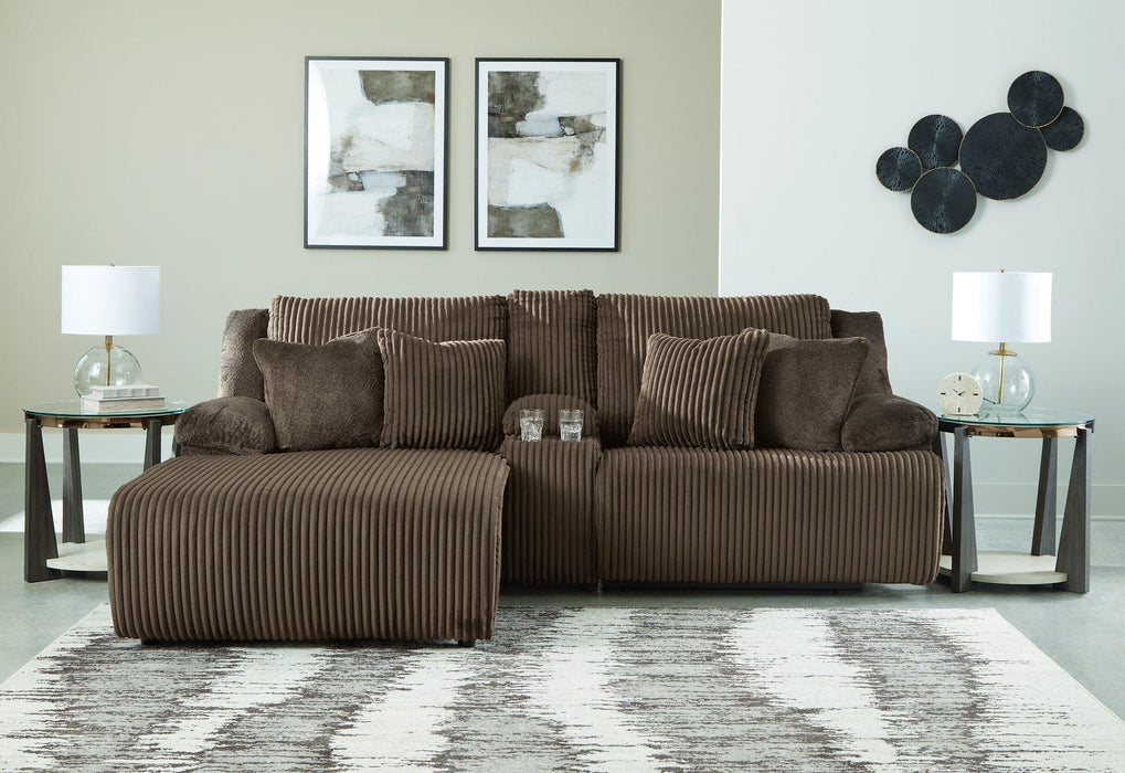 Top Tier Reclining Sectional Sofa with Chaise - MR ZEE FURNITURE