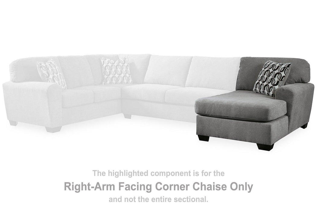 Birkdale Court Sectional with Chaise - MR ZEE FURNITURE