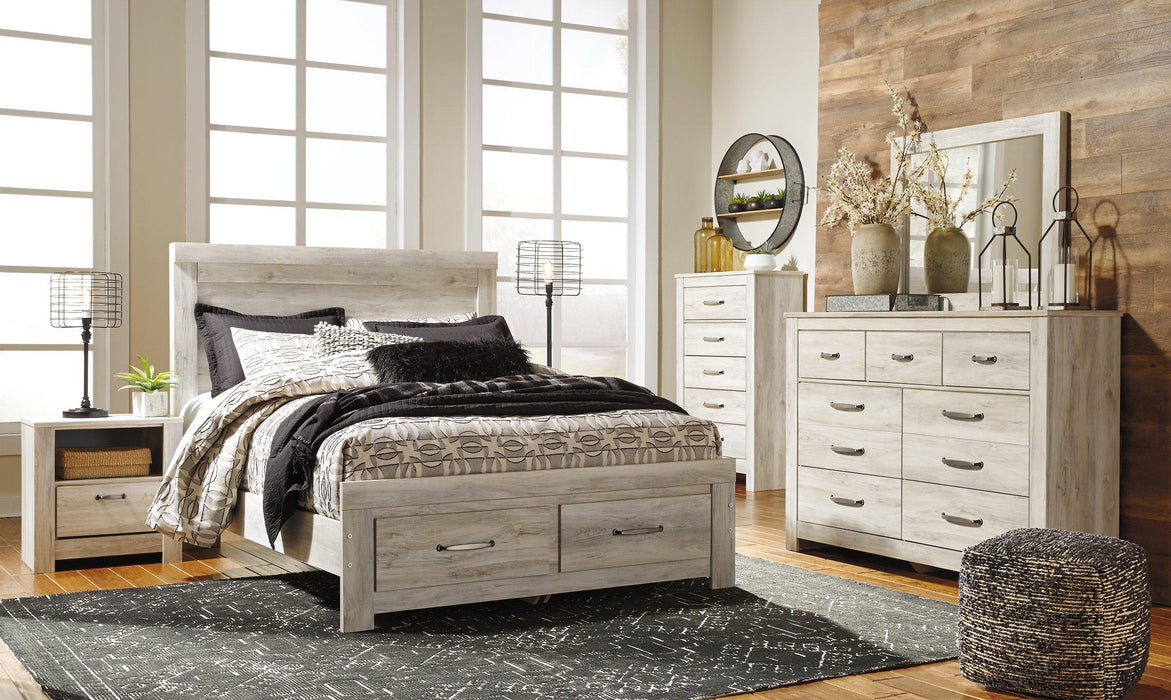 Bellaby Bed with 2 Storage Drawers - MR ZEE FURNITURE