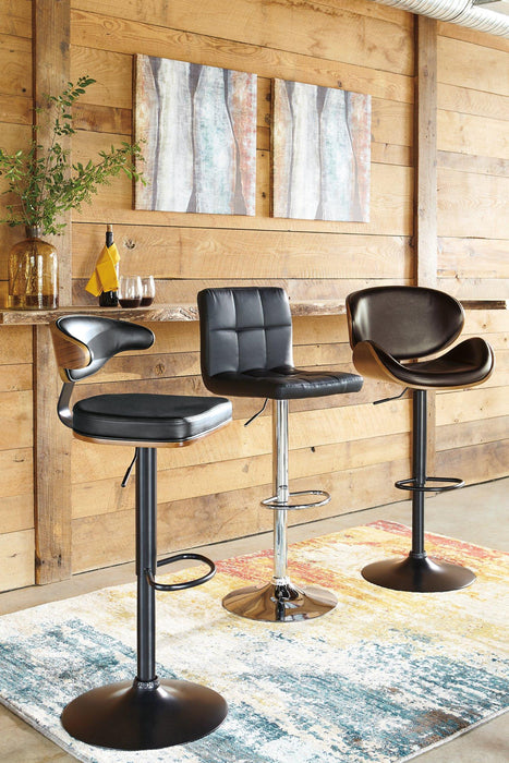 Bellatier Adjustable Height Bar Stool - MR ZEE FURNITURE