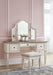 Realyn Vanity and Mirror with Stool - MR ZEE FURNITURE