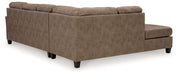 Navi 2-Piece Sectional Sofa Sleeper Chaise - MR ZEE FURNITURE