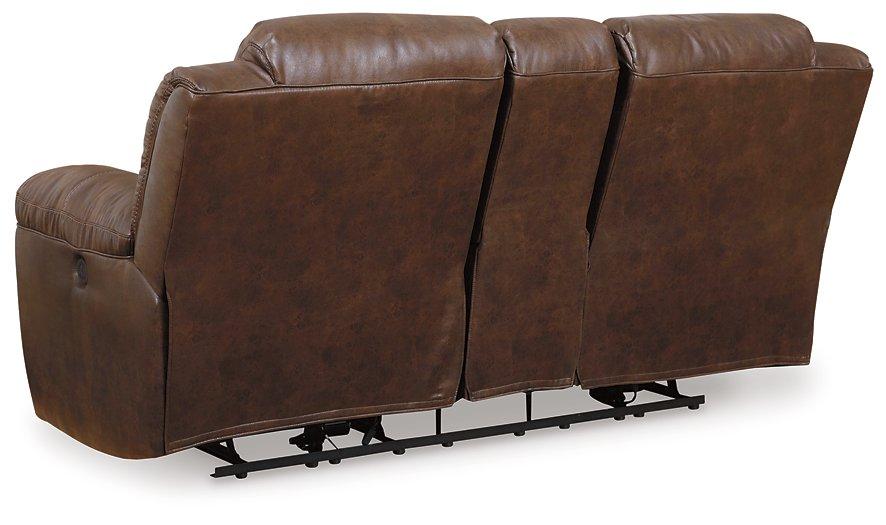 Stoneland Reclining Loveseat with Console - MR ZEE FURNITURE