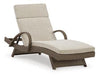 Beachcroft Outdoor Chaise Lounge with Cushion - MR ZEE FURNITURE